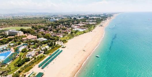 Aerial view of the Belek beach and resorts | Eczema Treatment in Belek | Online Doctor & Online Prescription | E-rx.online