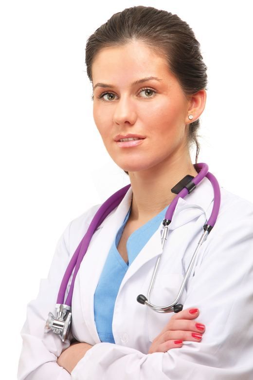 Female doctor with a purple stethoscope | Find a Doctor Near You in Armutalan | Online Doctor | E-rx.online